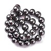 Magnetic Synthetic Hematite Beads Strands X-G-Q893-12mm-3