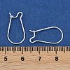 925 Sterling Silver Hoop Earrings X-STER-S002-55-3