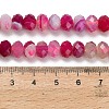 Natural Banded Agate Beads Strands G-Z111-A01-05-6