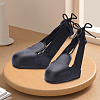 Cowhide Leather Shoes Cover AJEW-WH20121-07-6
