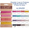 4 Cards 4 Style Jute Cord OCOR-SZ0001-15-2