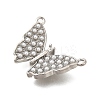 Butterfly Rack Plating Brass Pendants KK-I716-16P-2