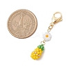 5Pcs Glass Seed Beaded Fruits Pendant Decorations HJEW-MZ00151-5