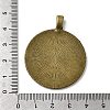 Vintage Tibetan Style Alloy Pendant Cabochon Settings X-TIBEP-M018-146AB-NF-3
