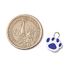 Handmade Polymer Clay Dog Paw Prints Pendants PALLOY-JF03804-2