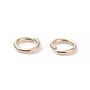 Non-Tarnish Yellow Gold Filled Jump Rings KK-G164-1-3