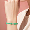 96Pcs Natural Dyed Malaysia Jade Beads G-SC0003-56-4