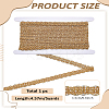 5Yards Polyester Floral Lace Trim OCOR-LP0002-22A-2