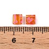 2-Hole Transparent Glass Seed Beads SEED-S023-30C-13-3
