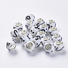 Handmade Lampwork European Beads LAMP-S193-008B-1