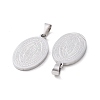 Non-Tarnish Fashionable 304 Stainless Steel Pendants LS-STAS-J009A-01-3
