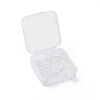 100Pcs Plastic Stud Earring Findings KY-FS0001-04-4