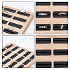 20-Slot Wood Ring Display Tray Stands RDIS-WH0033-24-2