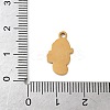 304 Stainless Steel Enamel Pendants STAS-K312-07C-G-3