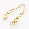 Brass Chain Extender KK-I633-04G-NR-1
