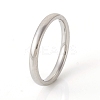 Tarnish Resistant 201 Stainless Steel Plain Band Rings LS-RJEW-G107-2mm-4-P-1