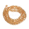Transparent Glass Beads EGLA-A035-T4mm-B17-2