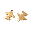 304 Stainless Steel Pendants STAS-K306-04G-2