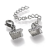 Tarnish Resistant 304 Stainless Steel Curb Chain Extender LS-STAS-K195-25P-06-2