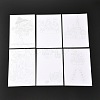 DIY Papercutting Postcard Making Kit DIY-D040-01-4