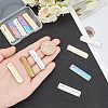 12Pcs 3 Colors 304 Stainless Steel Pendants STAS-UN0045-47-4