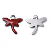 201 Stainless Steel Enamel Charms STAS-N088-19I-2