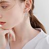 Natural Pearl Teardrop Stud Earrings JE1078B-7