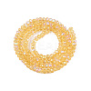 Electroplate Glass Beads Strands EGLA-A044-T1mm-L03-3