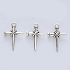Tibetan Style Alloy Pendants TIBE-R316-109AS-RS-1