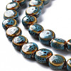 Handmade Porcelain Ceramic Beads Strands PORC-Q265-008E-3