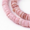 Shell Beads Strands SSHEL-E571-49A-2