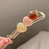 Cellulose Acetate(Resin) Banana Hair Clips PW-WGD4421-04-1