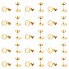 PVD Vacuum Plating 304 Stainless Steel Stud Earring Findings STAS-UN0016-05A-G-1