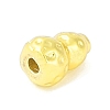 Brass Pave Clear Cubic Zirconia Beads LS-KK-F875-14G-2