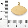 Ion Plating(IP) 304 Stainless Steel Enamel Pendants STAS-Z104-12G-02-3