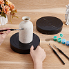 Flat Round Mini Plastic Rotated Turntable Sculpting Pottery Wheel CELT-WH0007-002A-2