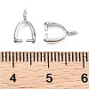 SHEGRACE Brass Ice Pick Pinch Bails XGRQ1U691-371P-3