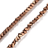 Synthetic Non-magnetic Hematite Beads Strands G-P545-J01-01-2