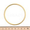 Ion Plating(IP) 7Pcs Fashion 304 Stainless Steel Plain Bangles BJEW-L664-022B-G01-7