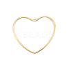 Brass Linking Rings KK-Y003-02C-G-1