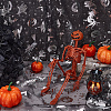 Halloween Polyester Mesh Fabric AJEW-WH0314-852E-4