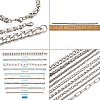 Unisex 304 Stainless Steel Chain Bracelets BJEW-TA0001-05P-8