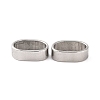 Non-Tarnish 304 Stainless Steel Slide Charms STAS-S133-01P-02-1
