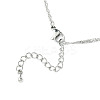 2Pcs 2 Colors 304 Stainless Steel Singapore Chain Bracelet Making AJEW-JB01345-5