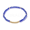 Glass Beads Stretch Bracelets Sets BJEW-JB06575-05-12