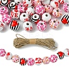 DIY Valentine's Day Pendant Decoration Making Kits DIY-FH0006-49-5