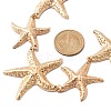 Alloy Starfish Chain Belts for Women LS-NJEW-B120-02-6