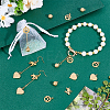 20Pcs 4 Styles 304 Stainless Steel Pendants STAS-PH0006-62-2