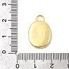 Printed Brass Pendants KK-K274-07G-20-3