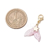 Mermaid Tail Resin Pendant Decorations HJEW-JM03120-3